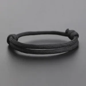 12 colors Minimalist Rope Bracelets Men Women Handmade Adjustable black Bracelet Couple Braclet Best Friend Gift