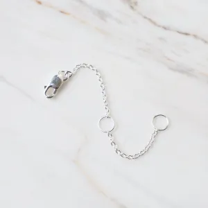 2.5" Sterling Silver Necklace Extender