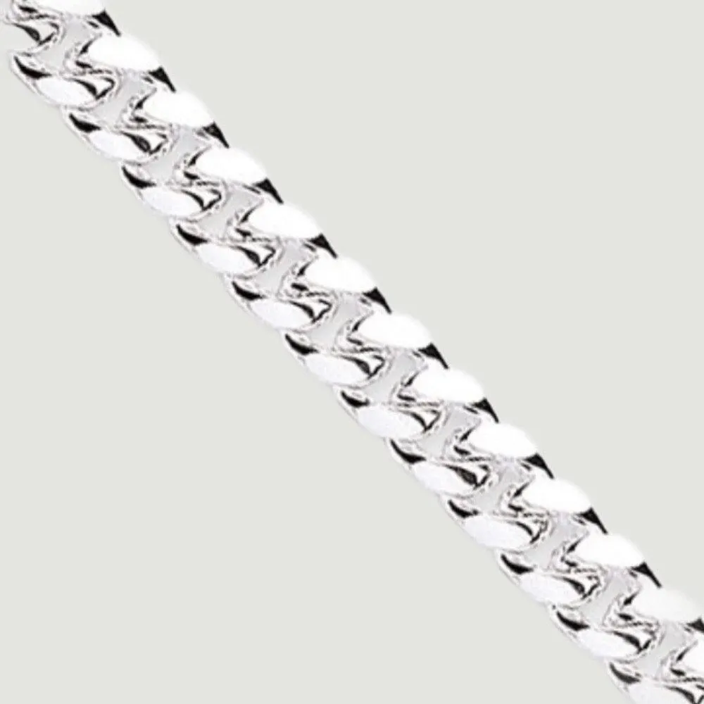 6.5mm Silver Cuban Chain