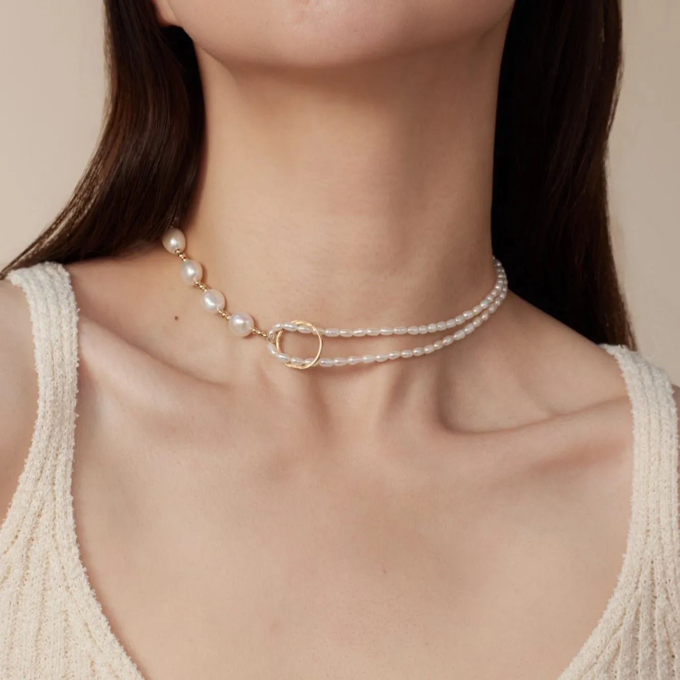 Embellish Series  Dual-Wear Choker Necklace