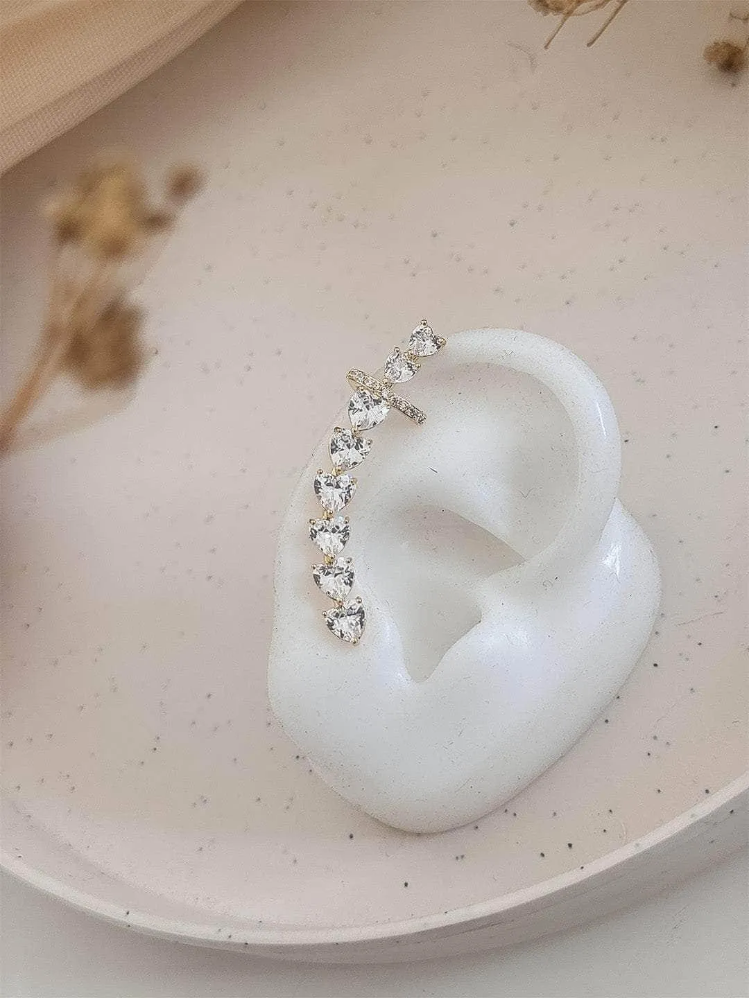 Flower Cartilage Ear Cuff