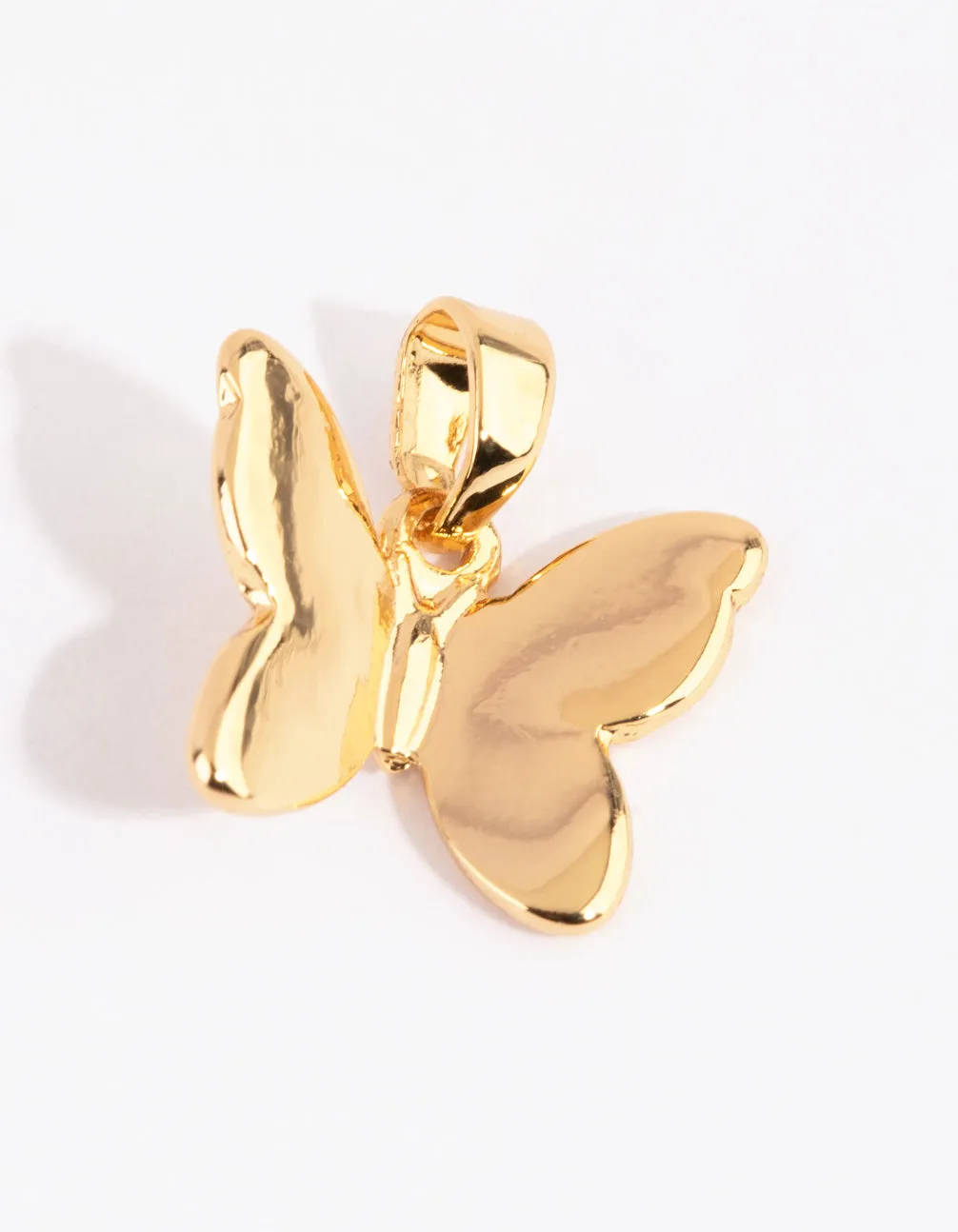 Gold Plated Butterfly Charm