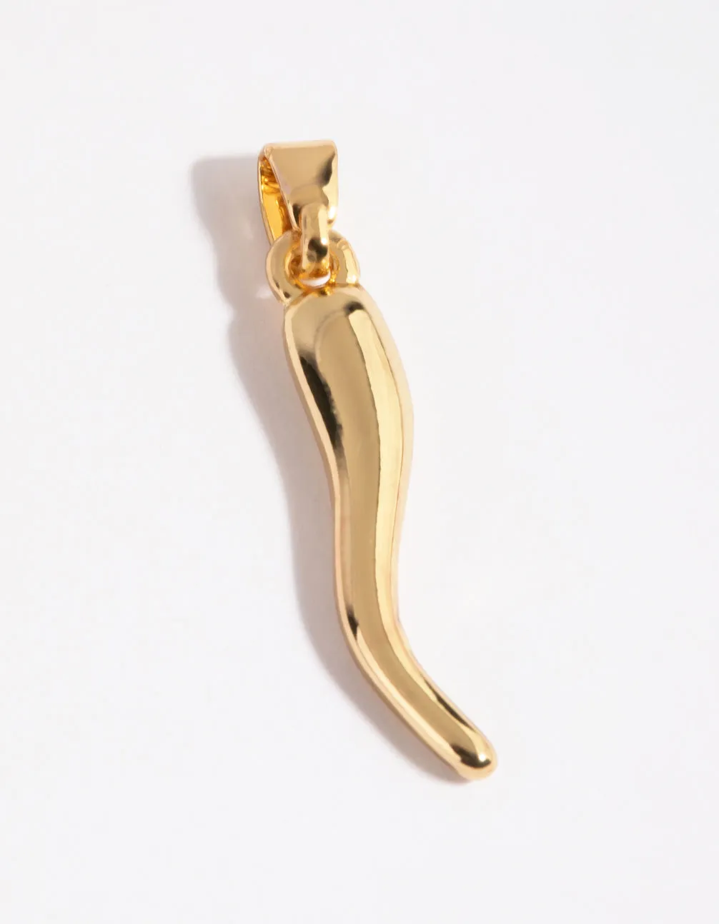 Gold Plated Chilli Charm