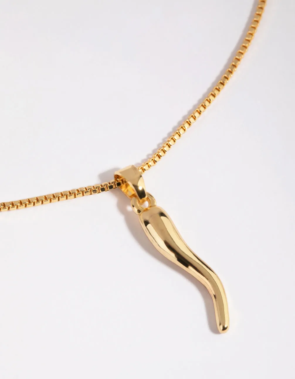 Gold Plated Chilli Charm