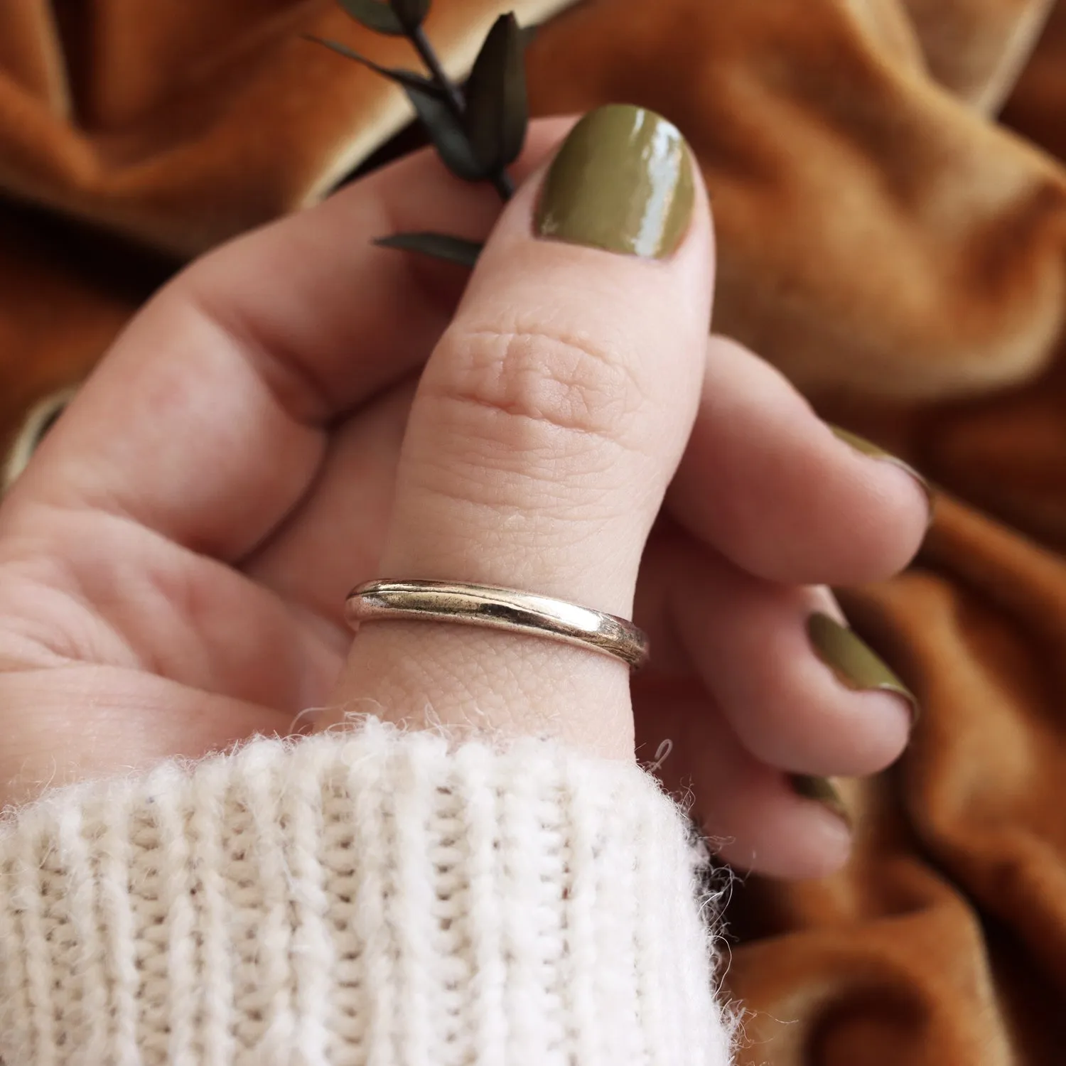 Imperfect | Simple Chunky Band Ring