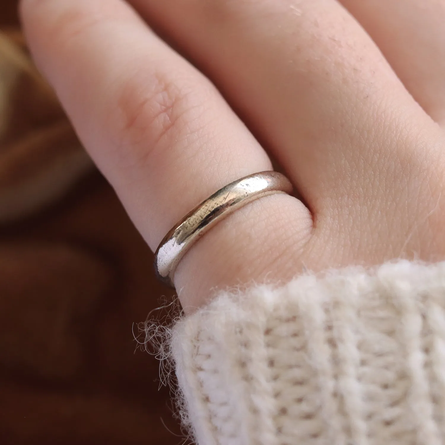 Imperfect | Simple Chunky Band Ring