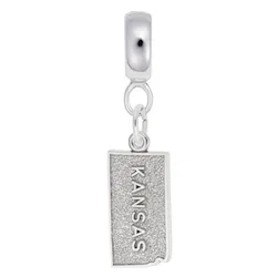 Kansas Charm Dangle Bead In Sterling Silver