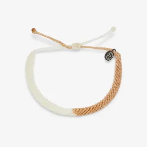 Neutral Half Flat Woven Bracelet