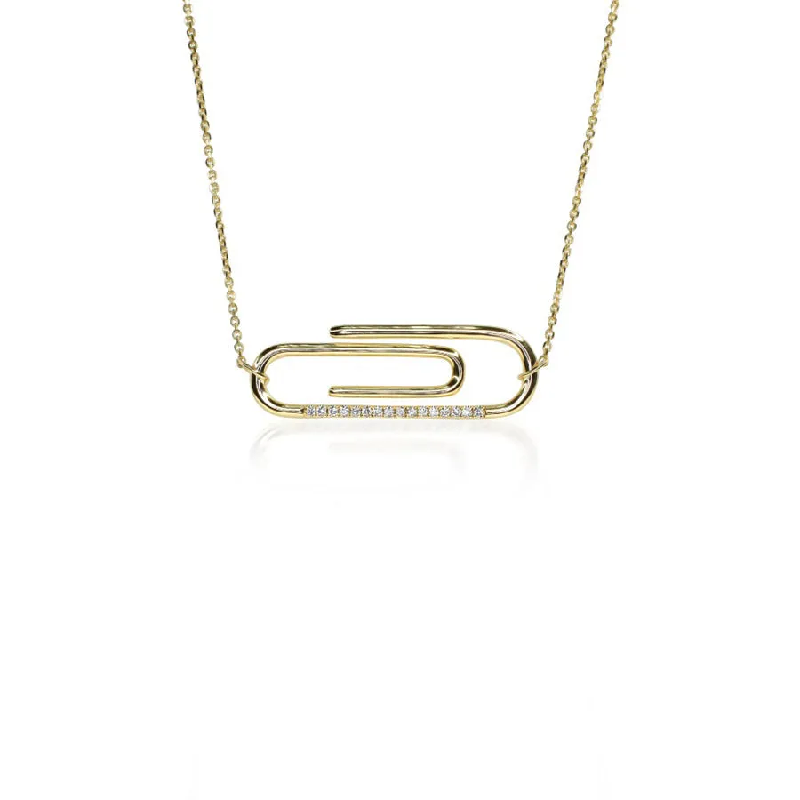 Paper Clip Necklace