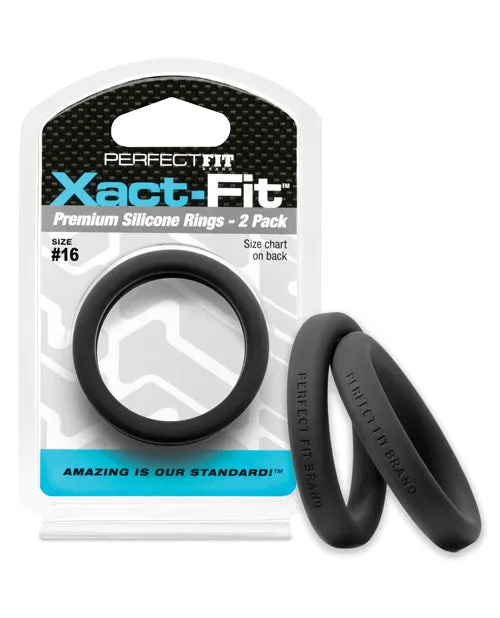 Perfect Fit XactFit #16 2 Pk Black