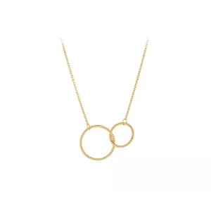 Pernille Corydon Double Twisted Necklace 40-48cm