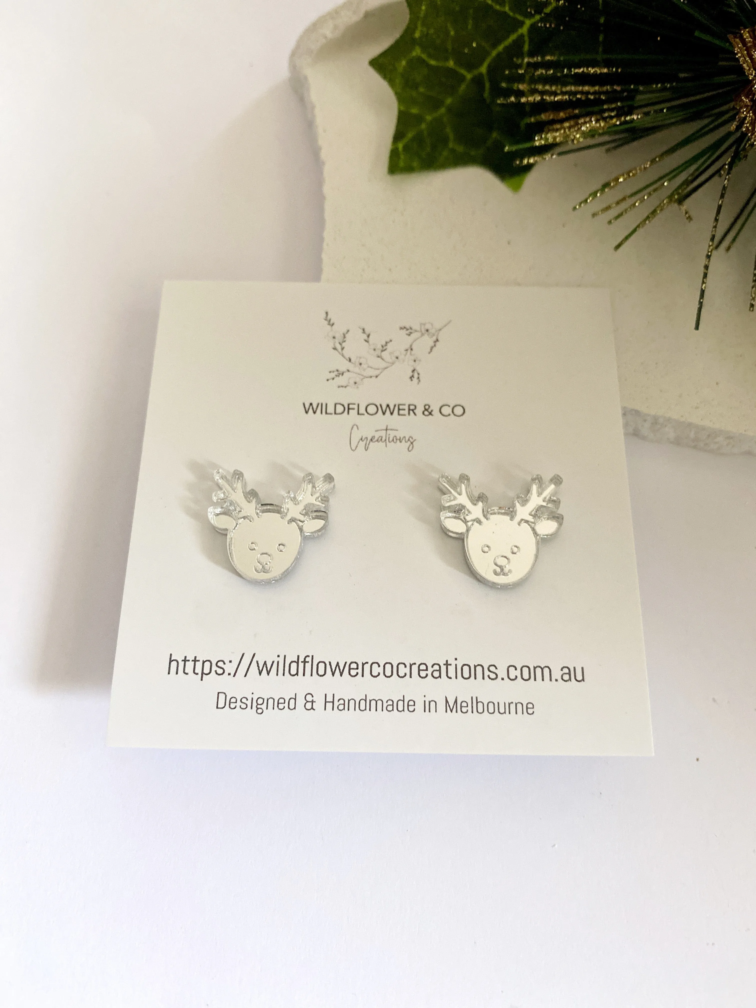 Reindeer Studs