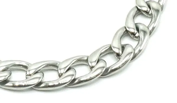 Silver Chain Link Bracelet