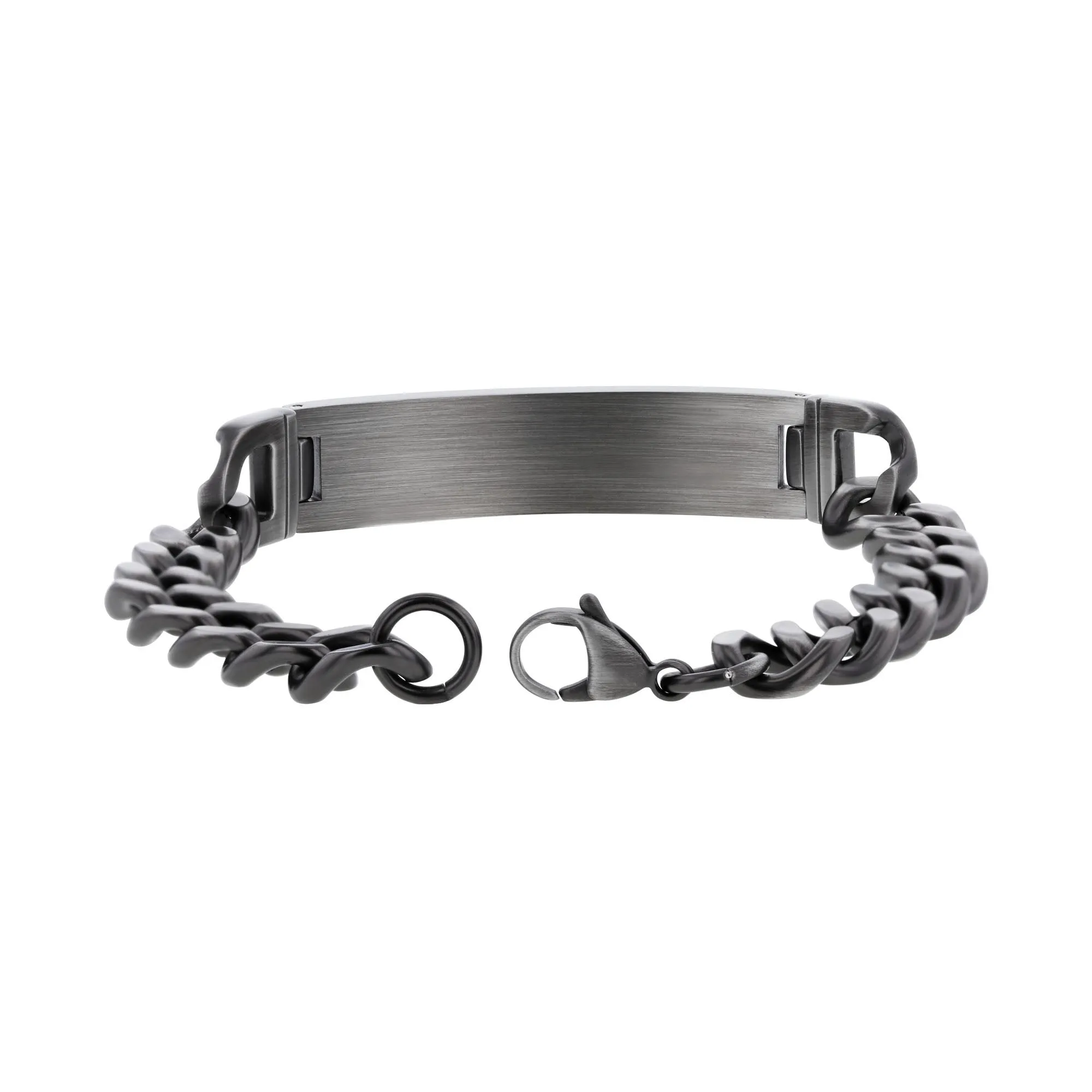 Stainless Steel ID Curb Link Bracelet