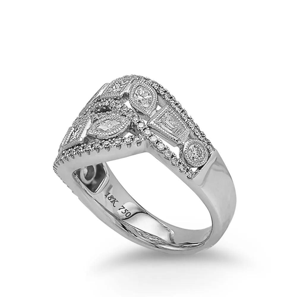 Twist Diamond Band